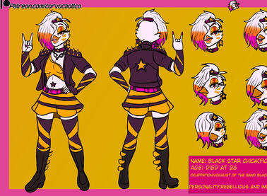 Black Star Chica (Fiona)